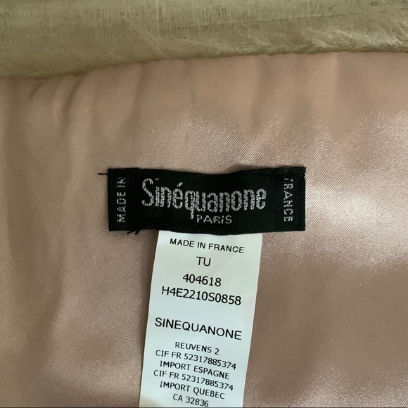 FAUX FUR PIN-UP WRAP WITH PINK TIE - Picture 3 of 5